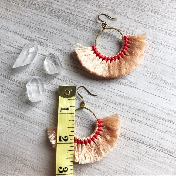 Fringe and tassel earnings NWOT - Picture 4 of 5